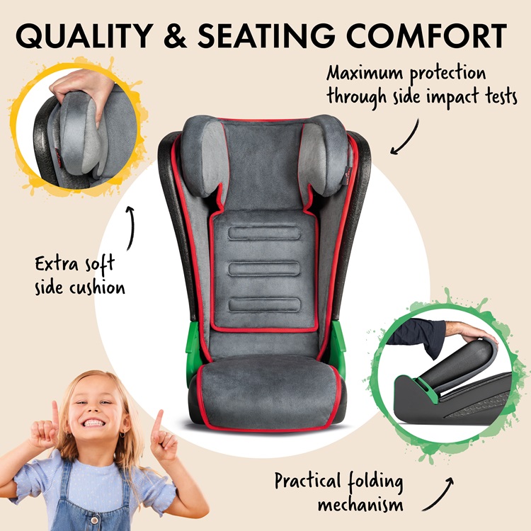 Foldable Car Seat - Walser Noemi Red