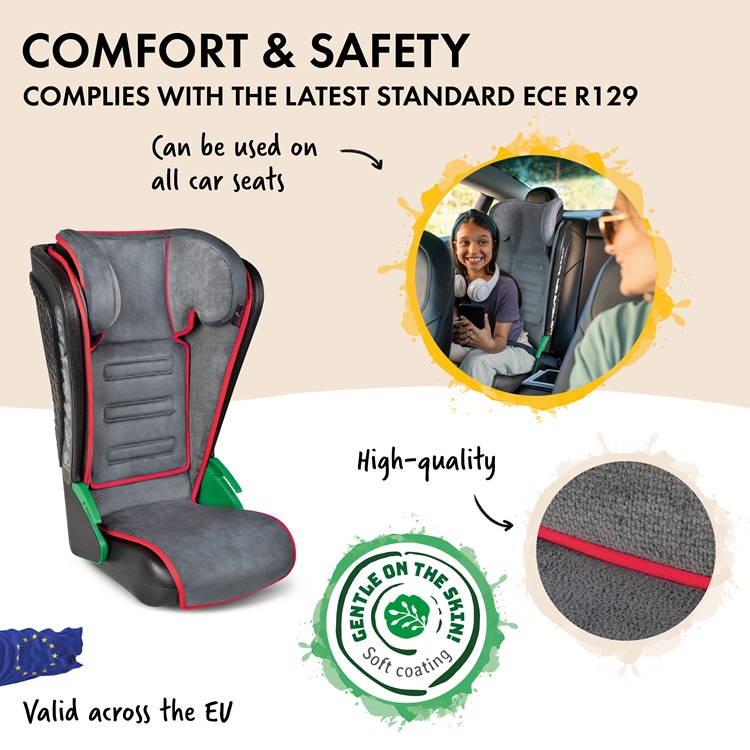Foldable Car Seat - Walser Noemi Red