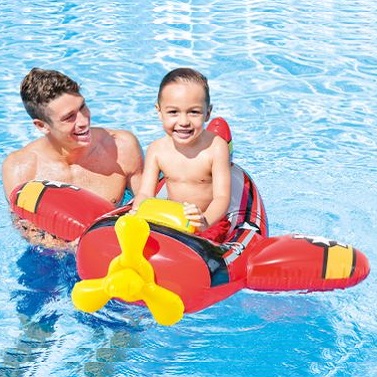 Pool float Intex Pool Cruiser Red Aircraft