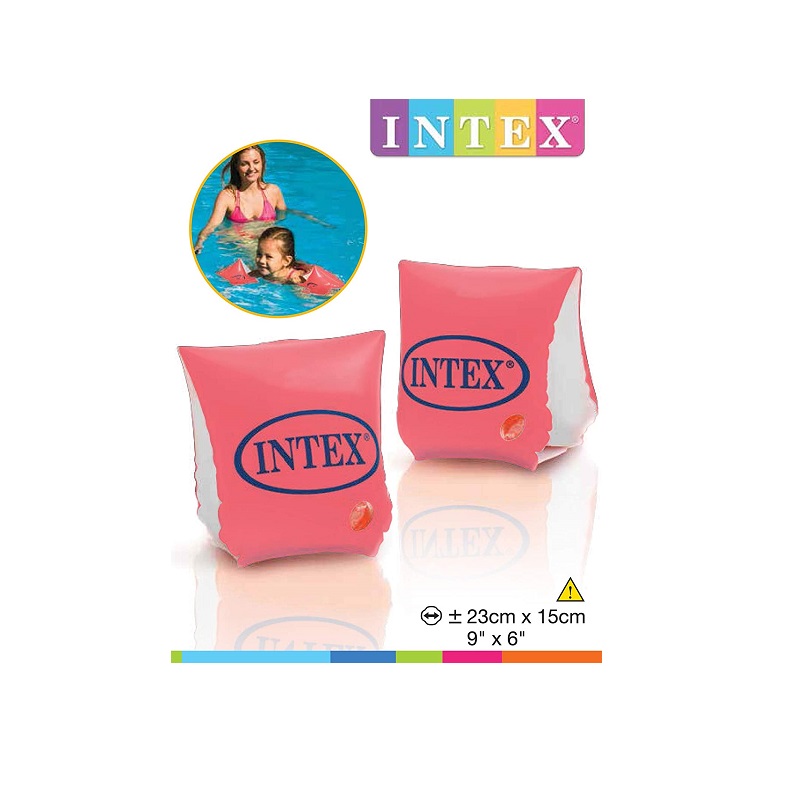 Inflatable armbands for kids Intex Orange