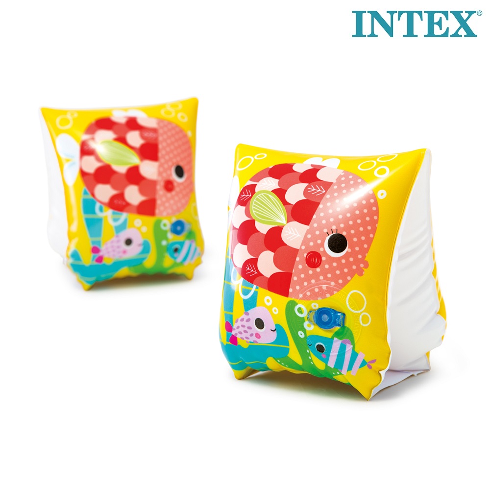 Inflatable armbands for kids Intex Fish