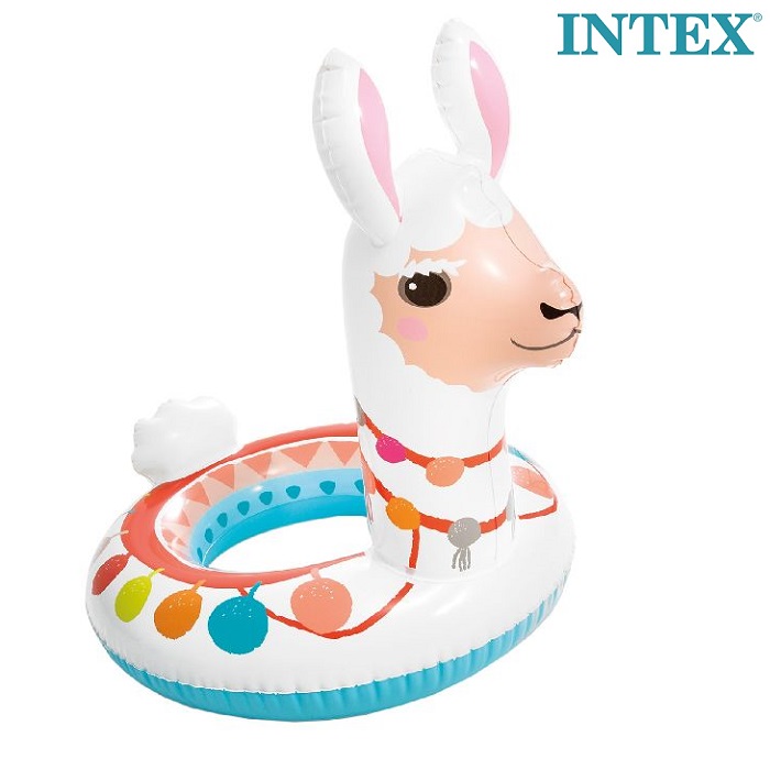 Animal inflatable swimring Intex Lama