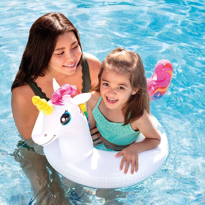 Animal inflatable swimring Intex Unicorn