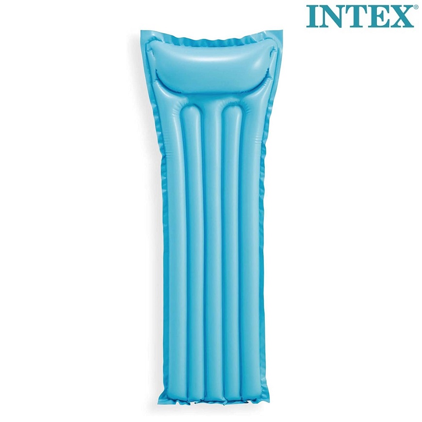 Inflatable pool mattress Intex Blue