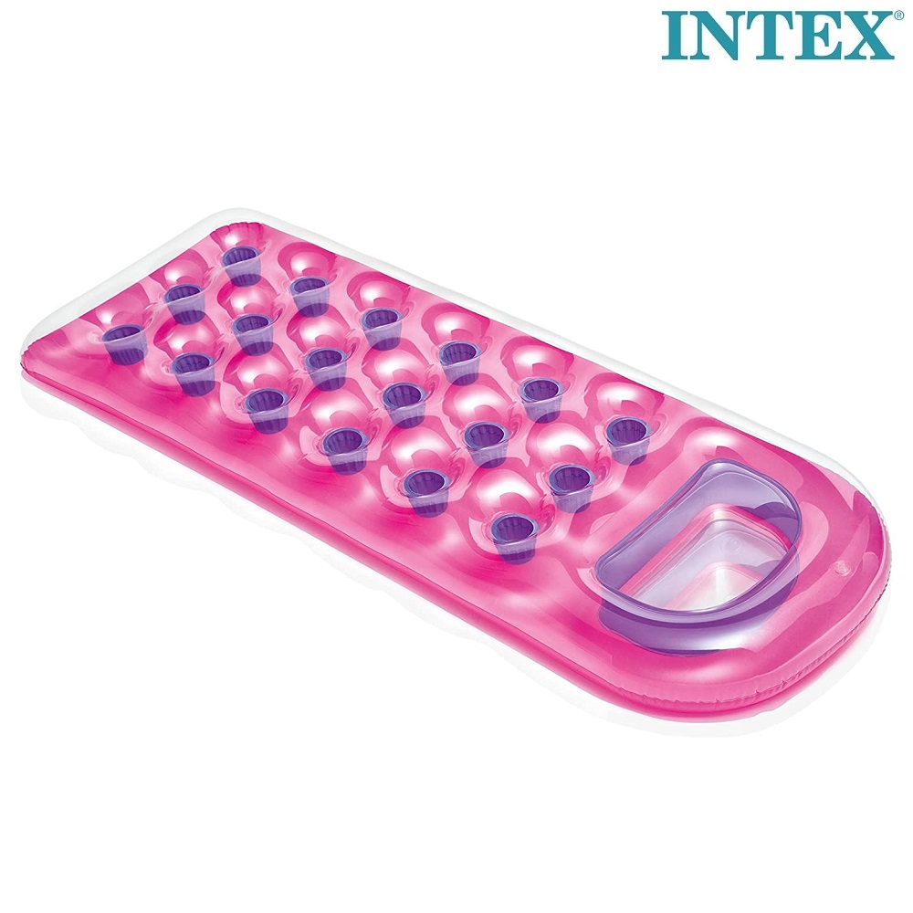 Inflatable pool mattress Intex Pink
