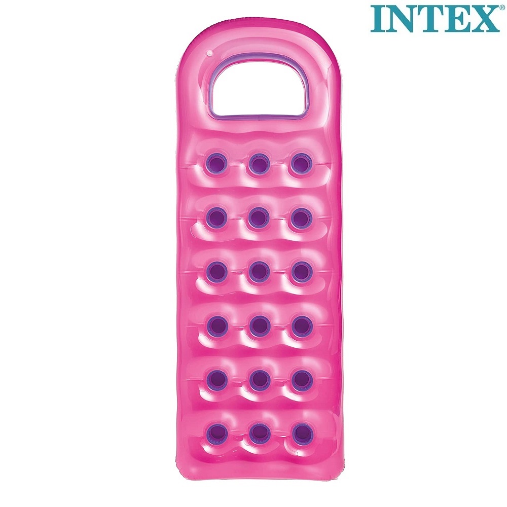 Inflatable pool mattress Intex Pink