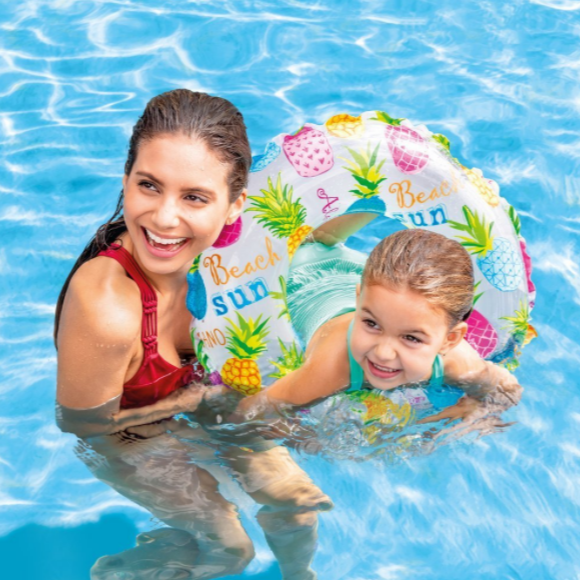 Swim ring for kids Intex Pineapple