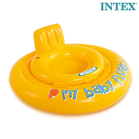 Baby swim seat Intex Yellow 0-1 years