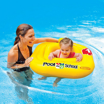 Baby swim seat Intex Yellow 1-2 years