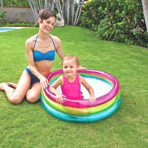 Inflatable pool for children Intex Rainbow