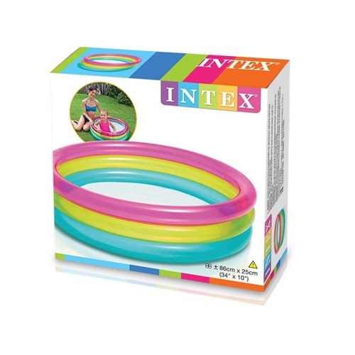 Inflatable pool for children Intex Rainbow