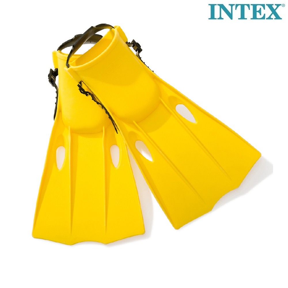 Flippers for children Intex Yellow Medium