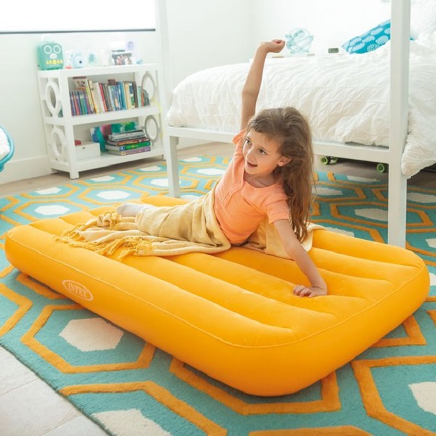 Inflatable mattress for children Intex Yellow