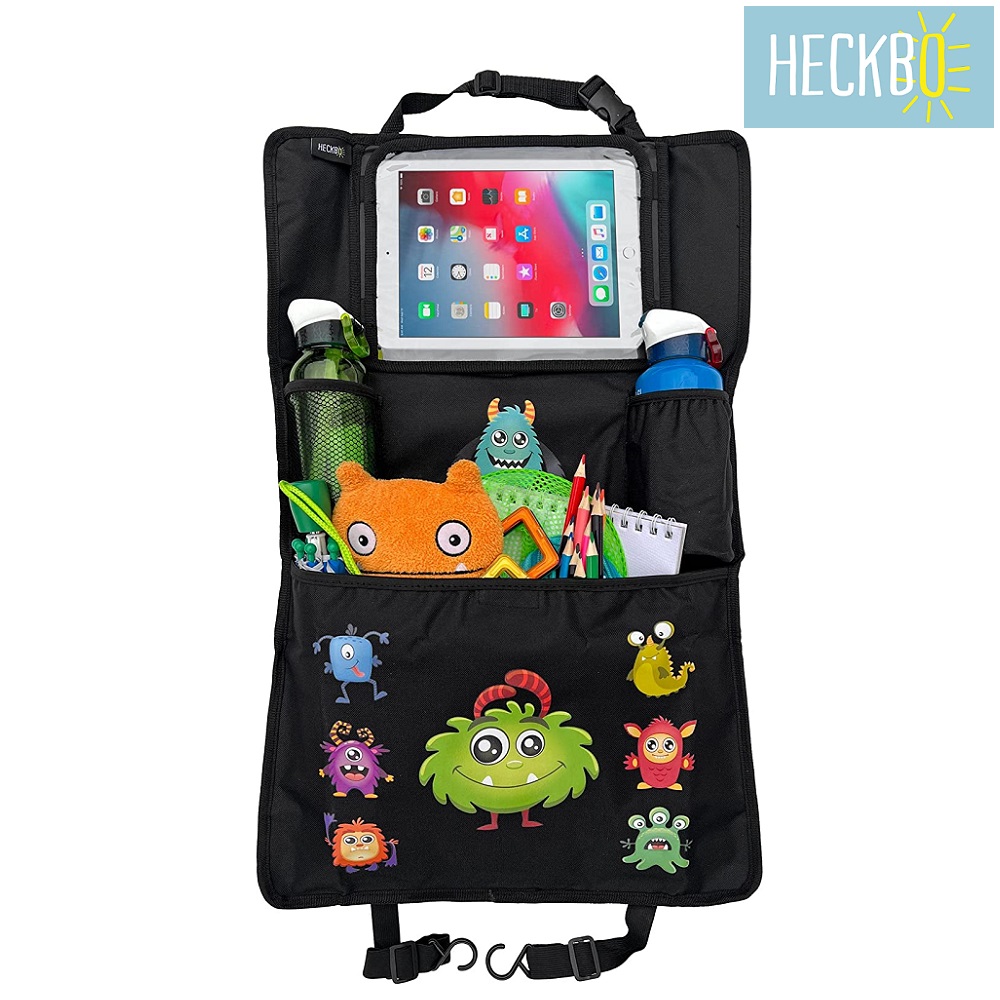 Car backseat organizer with tablet holder Heckbo Monster