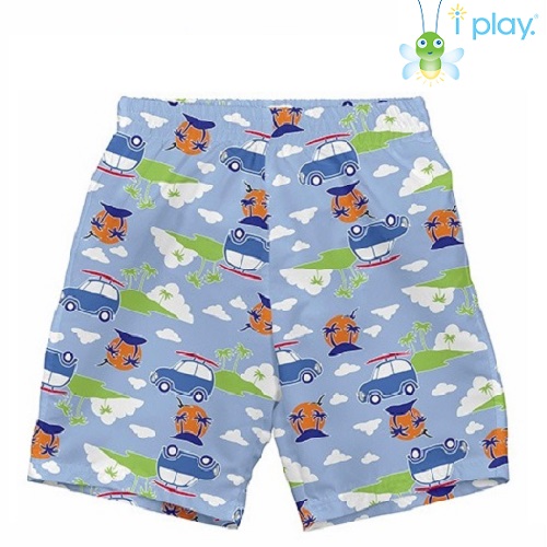 Diaper swim shorts for children Iplay Cars