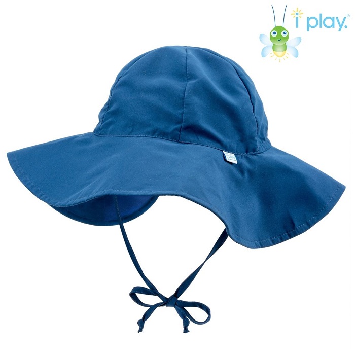 Baby and children's brim sun hat Iplay Navy Blue