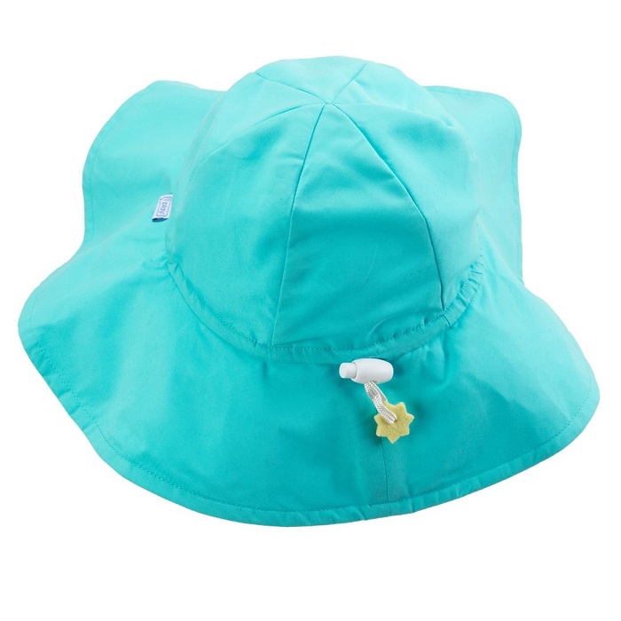 Baby and children's brim sun hat Iplay Aqua Blue