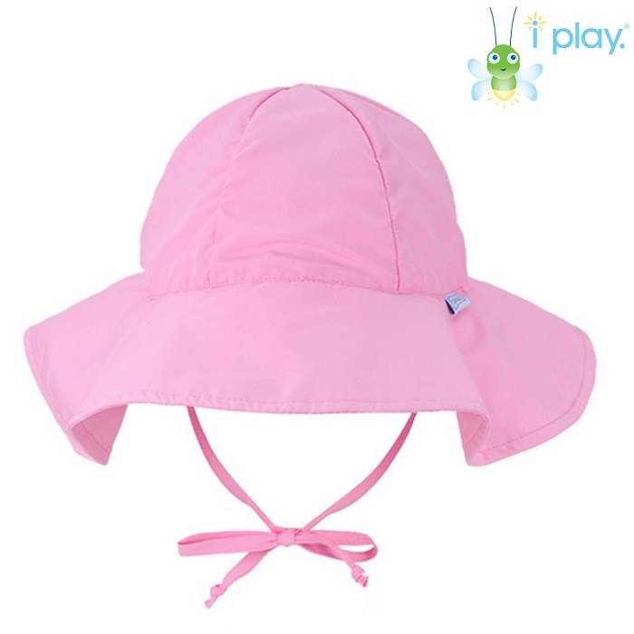 Baby and children's brim sun hat Iplay Light Pink