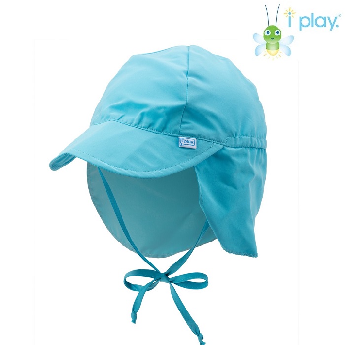 Sun cap for baby and children Iplay Legionnaire Aqua Blue