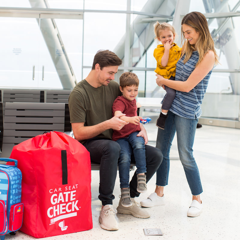 Transport bag for baby car seats JL Childress Gate Check Red