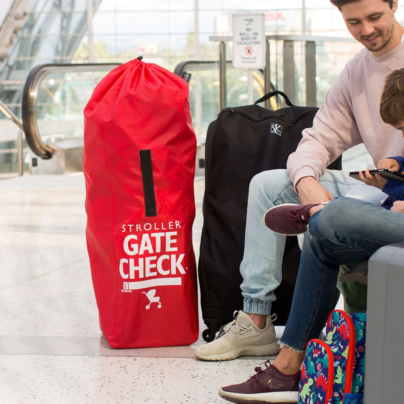Transport bag for strollers JL Childress Gate Check Red