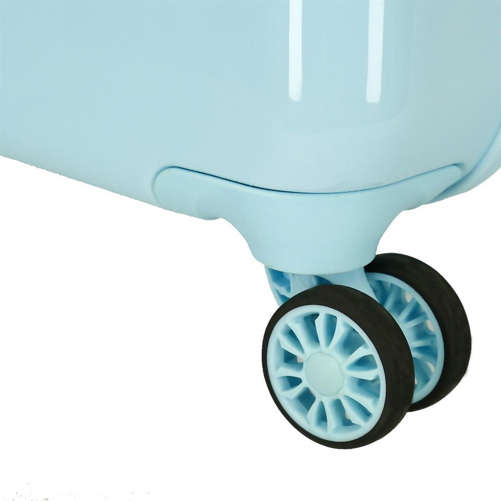Suitcase for kids Roll Road Little Me Unicorn Blue