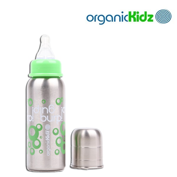 Stainless Baby Bottle - OrganicKidz Burpy