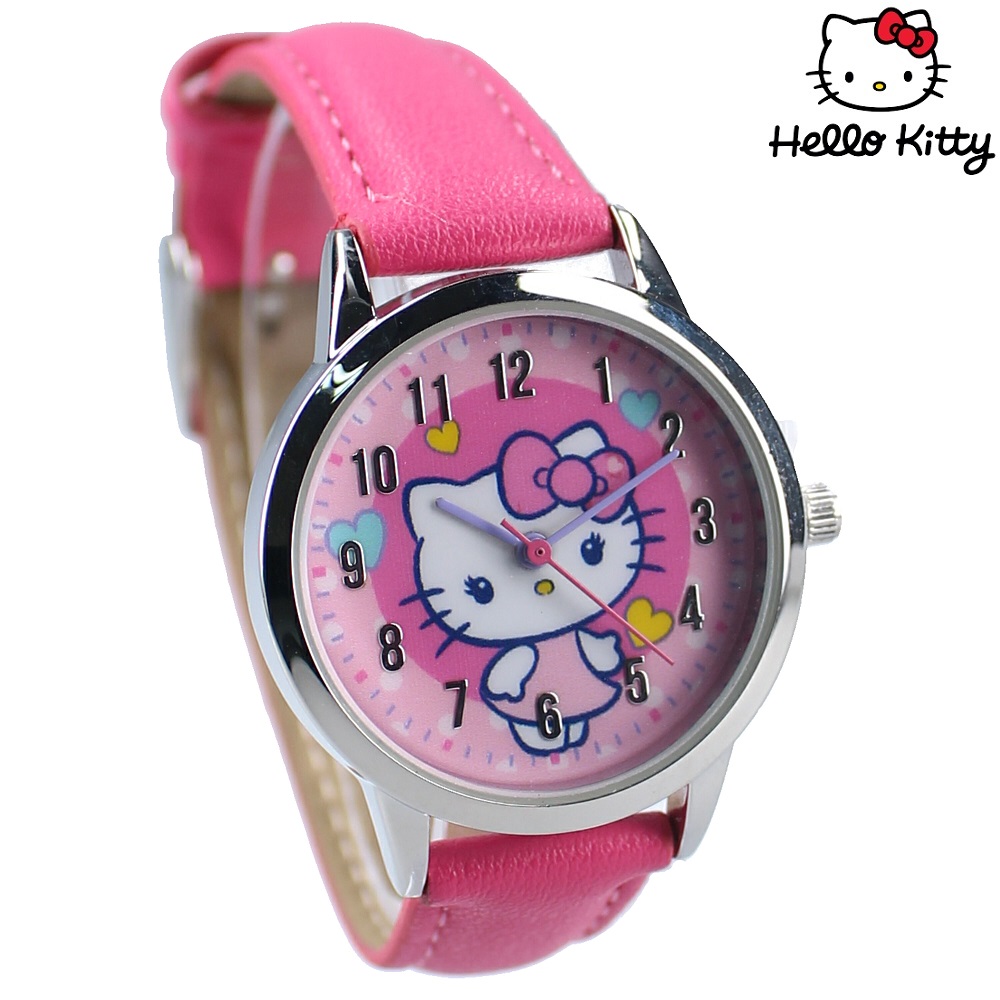 Children's Wrist Watch Hello Kitty Kids' Time Fuchsia