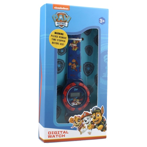 Kids' digital wrist watch Paw Patrol Kids Time Blue