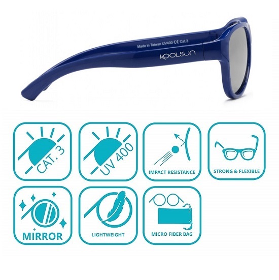 Sunglasses for kids Koolsun Air Ultramarine