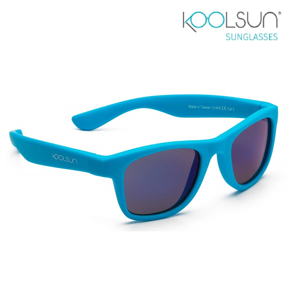 Sunglasses for Kids - Koolsun Wave Neon Blue