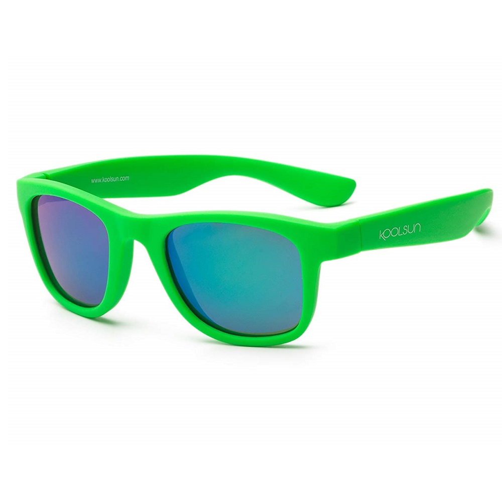 Sunglasses for Kids - Koolsun Wave Neon Green