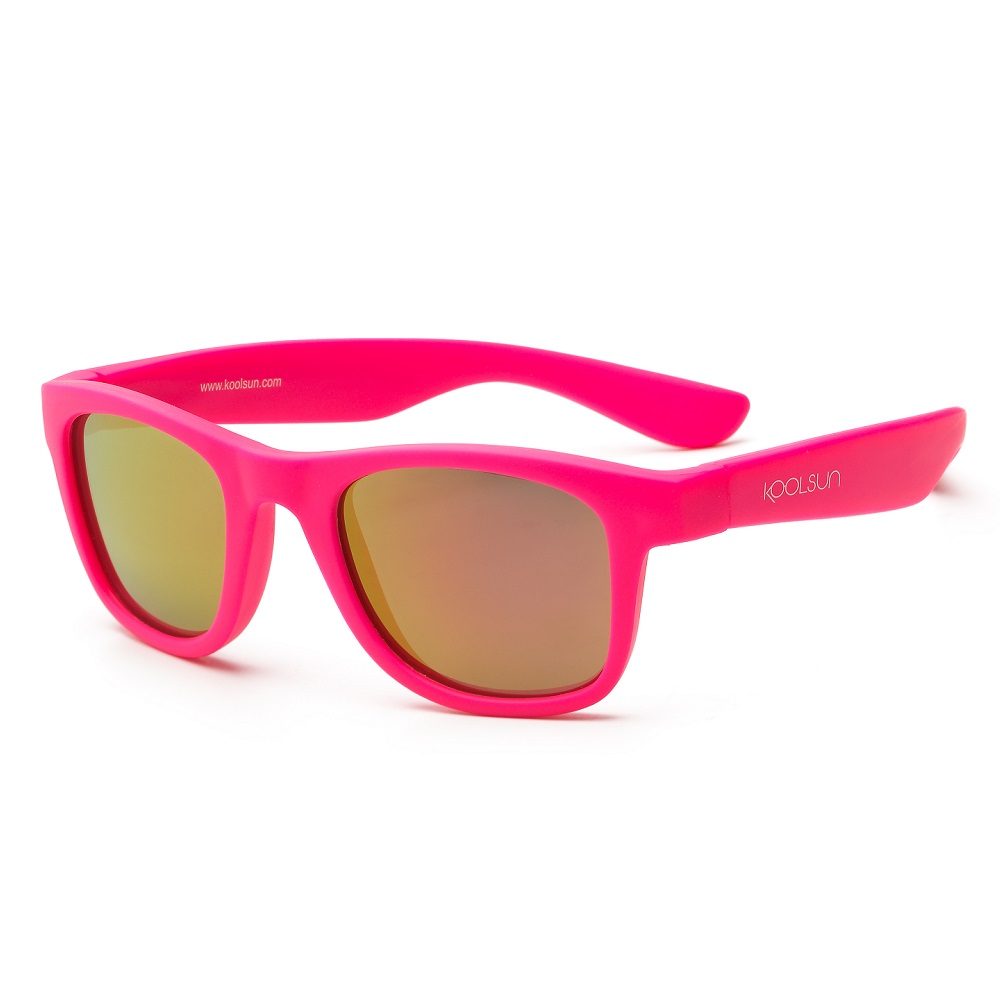 Sunglasses for Kids - Koolsun Wave Neon Pink