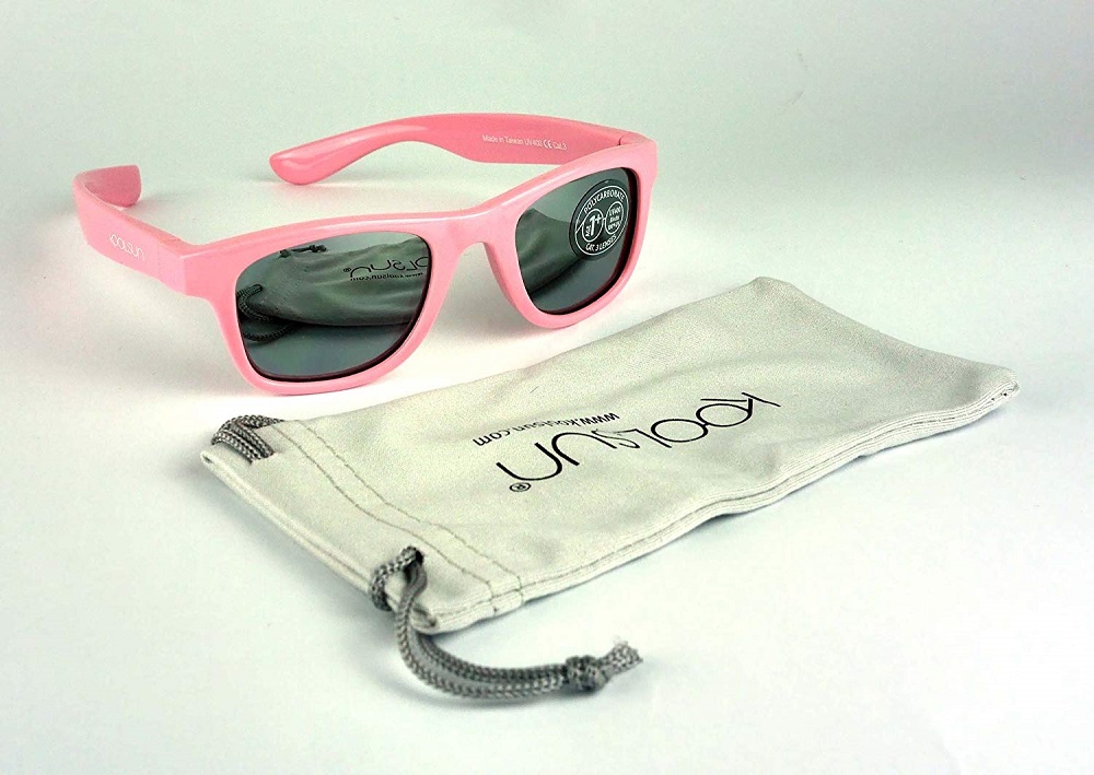 Sunglasses for Kids - Koolsun Wave Pink Sachet
