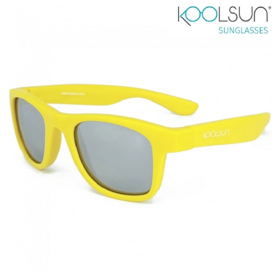 Sunglasses for kids Koolsun Wave Empire Yellow