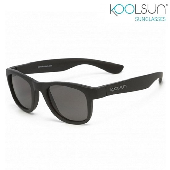 Sunlgasses for children Koolsun Wave Matte Black