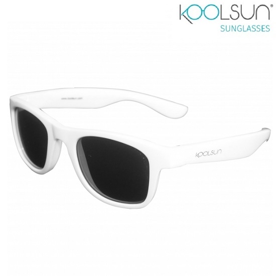 Children's sunglasses Koolsun Wave Marshmallow White