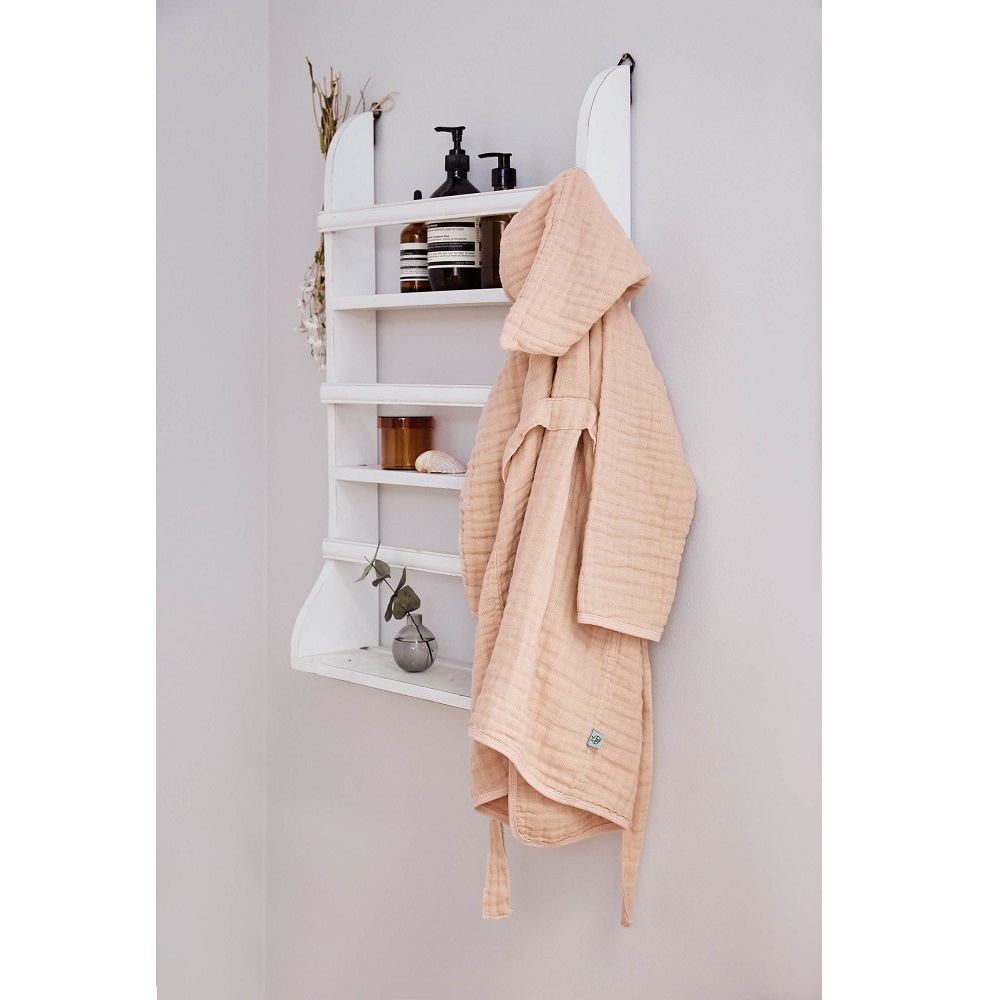 Children's bathrobe Lässig Muslin Pink