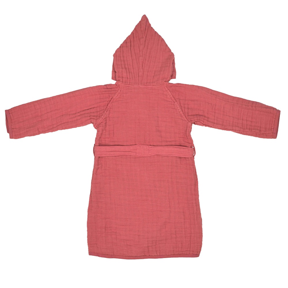 Children's bathrobe Lässig Muslin Rosewood