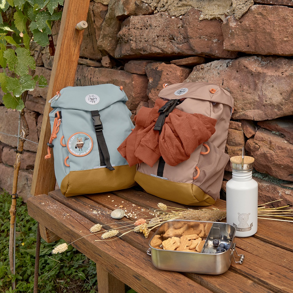 Kids backpack Lässig Adventure Hazelnut