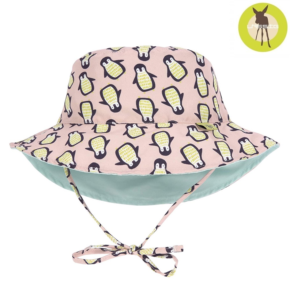 Sun hat for children Lässig Pink Penguins