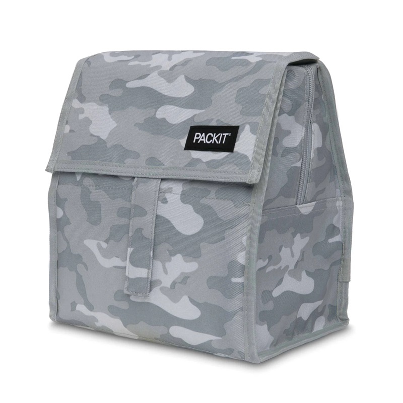 Freezable cooler bag PackIt Lunch Bag Grey Camo