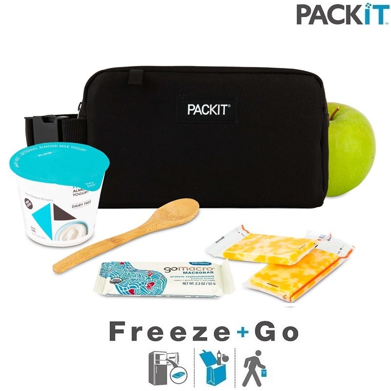 Freezable cooler bag PackIt Snack Box Black