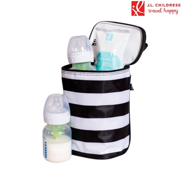 Small Cooler Bag JL Childress TwoCool Black & White