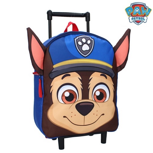 Small trolley backpack for kids Paw Patrol Chase