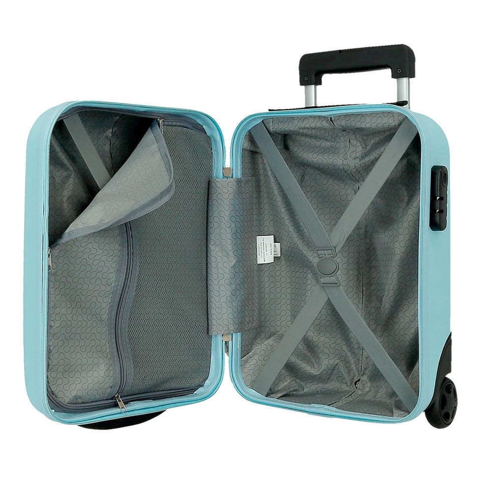 Small suitcase for kids Roll Road Flex Mini Turquoise