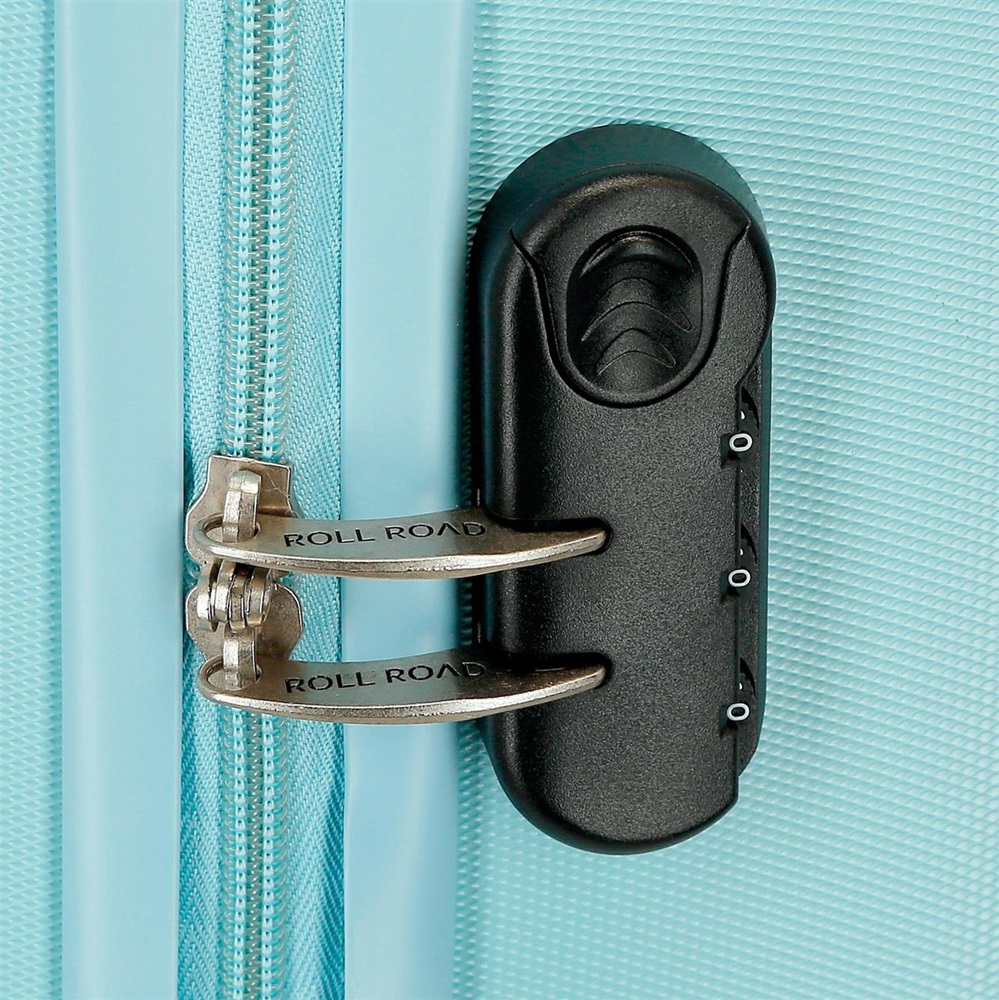 Small suitcase for kids Roll Road Flex Mini Turquoise