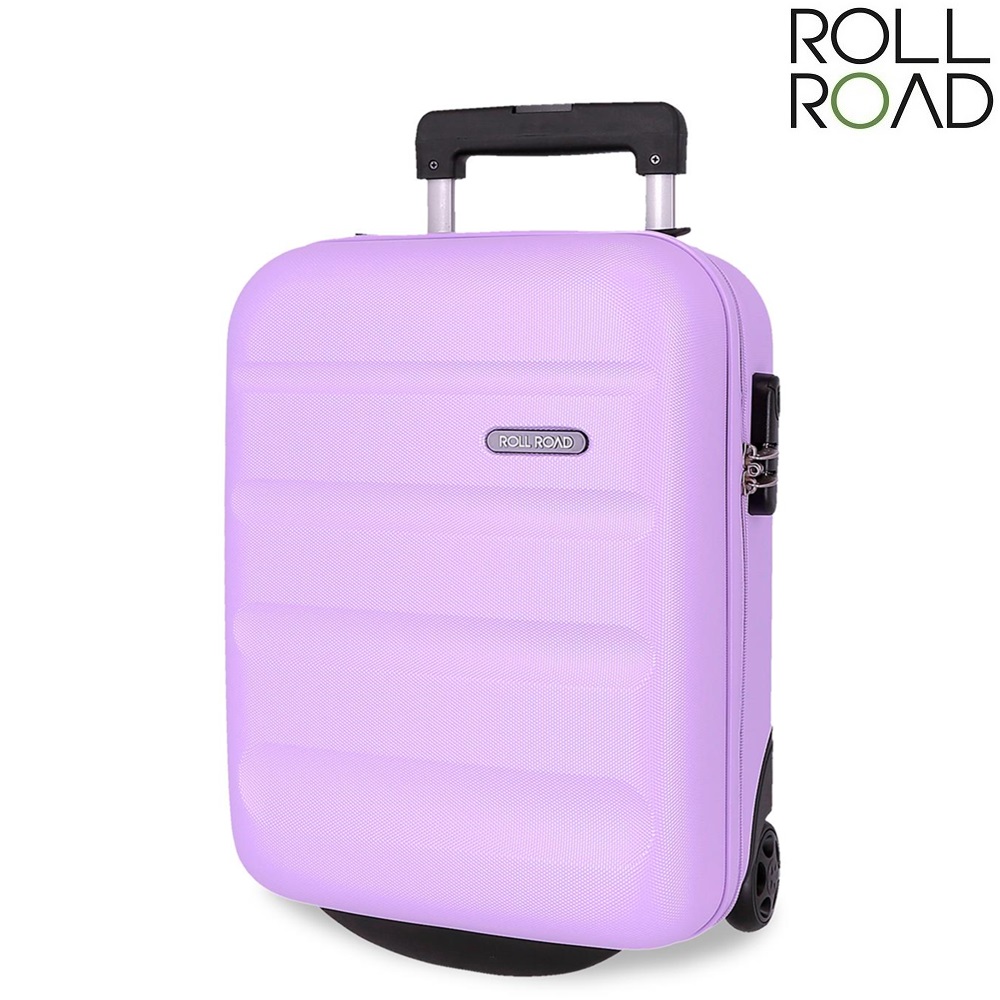 Small suitcase for kids Roll Road Flex Mini Malva