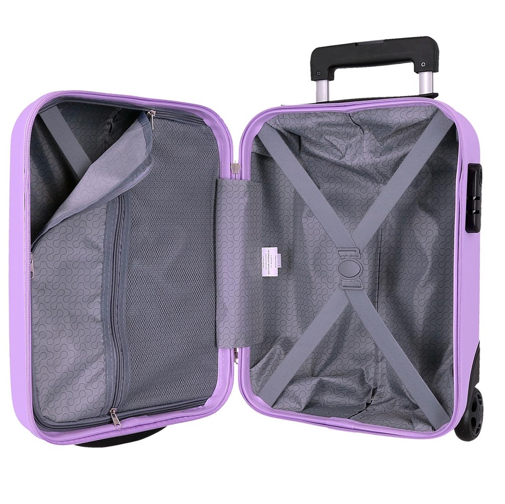 Small suitcase for kids Roll Road Flex Mini Malva