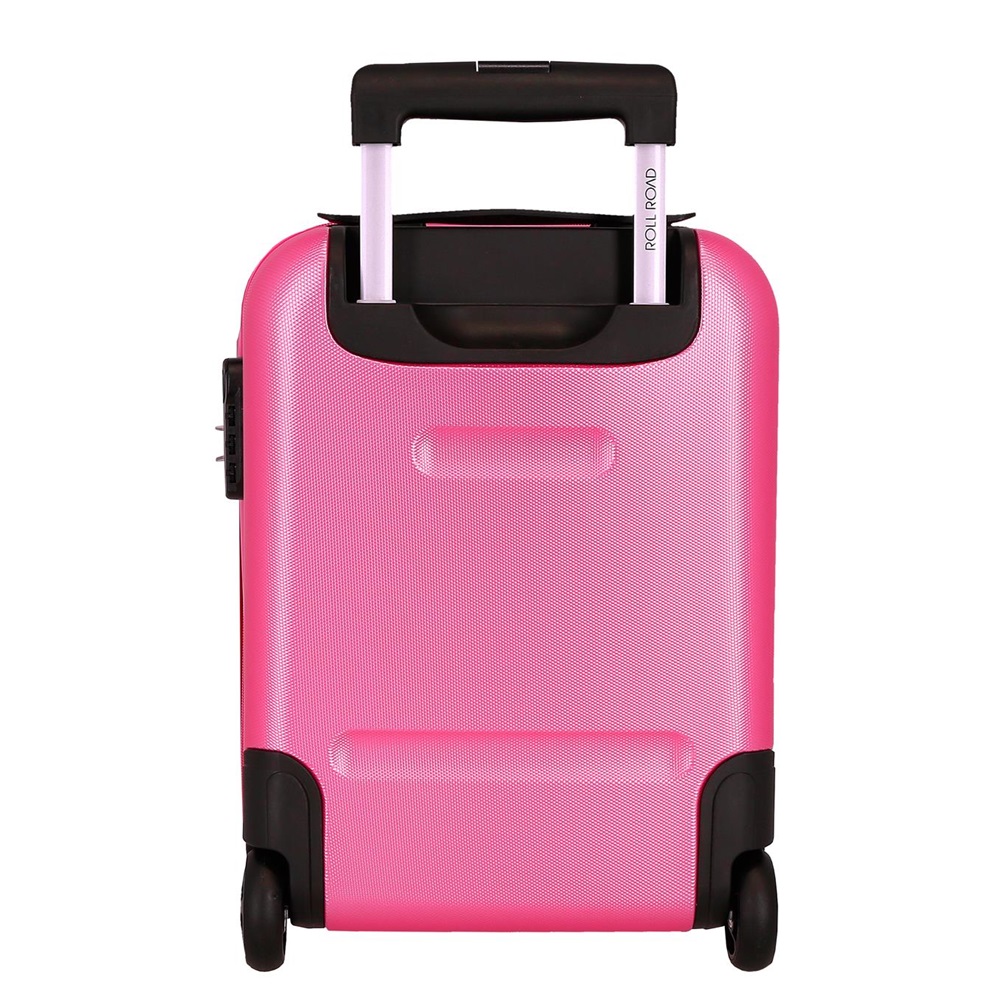 Small suitcase for kids Roll Road Flex Mini Pink Small suitcase for kids Roll Road Flex Mini Pink